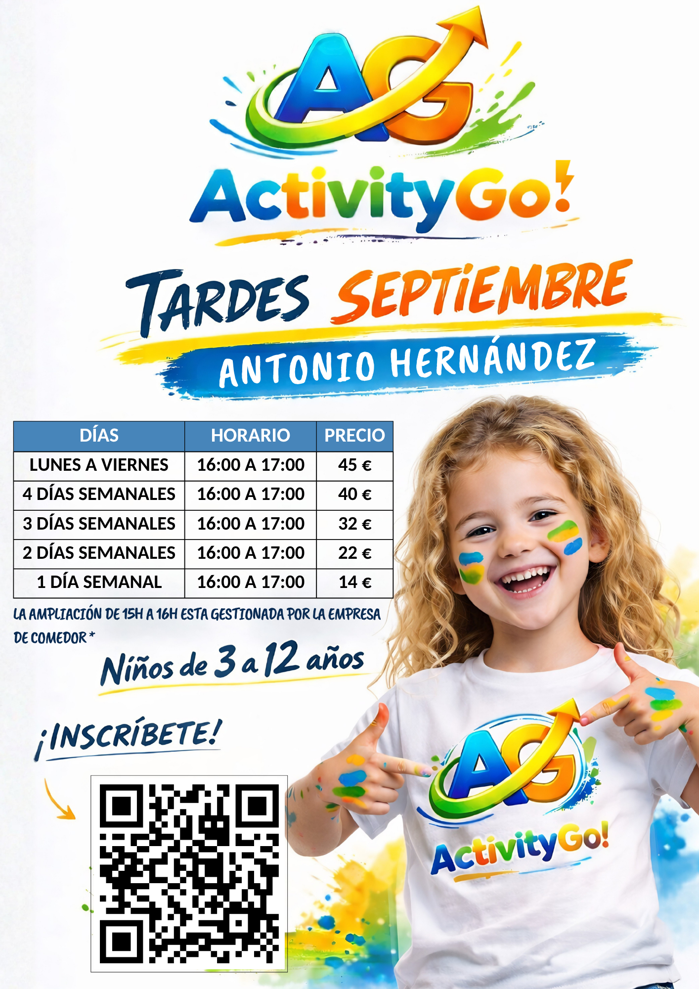Tardes de septiembre 2026 Antonio Hernández, Móstoles