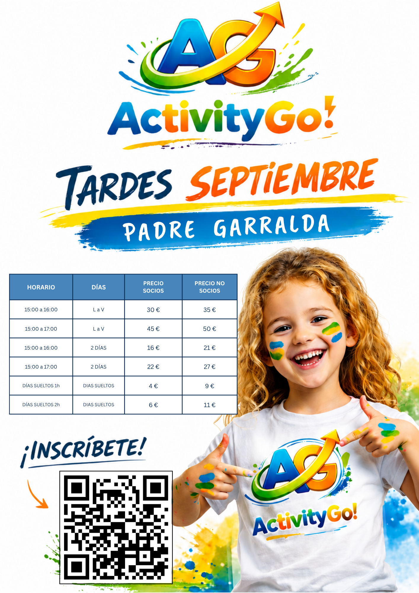 Tardes de septiembre 2026 Padre Garralda, Villanueva de la Cañada