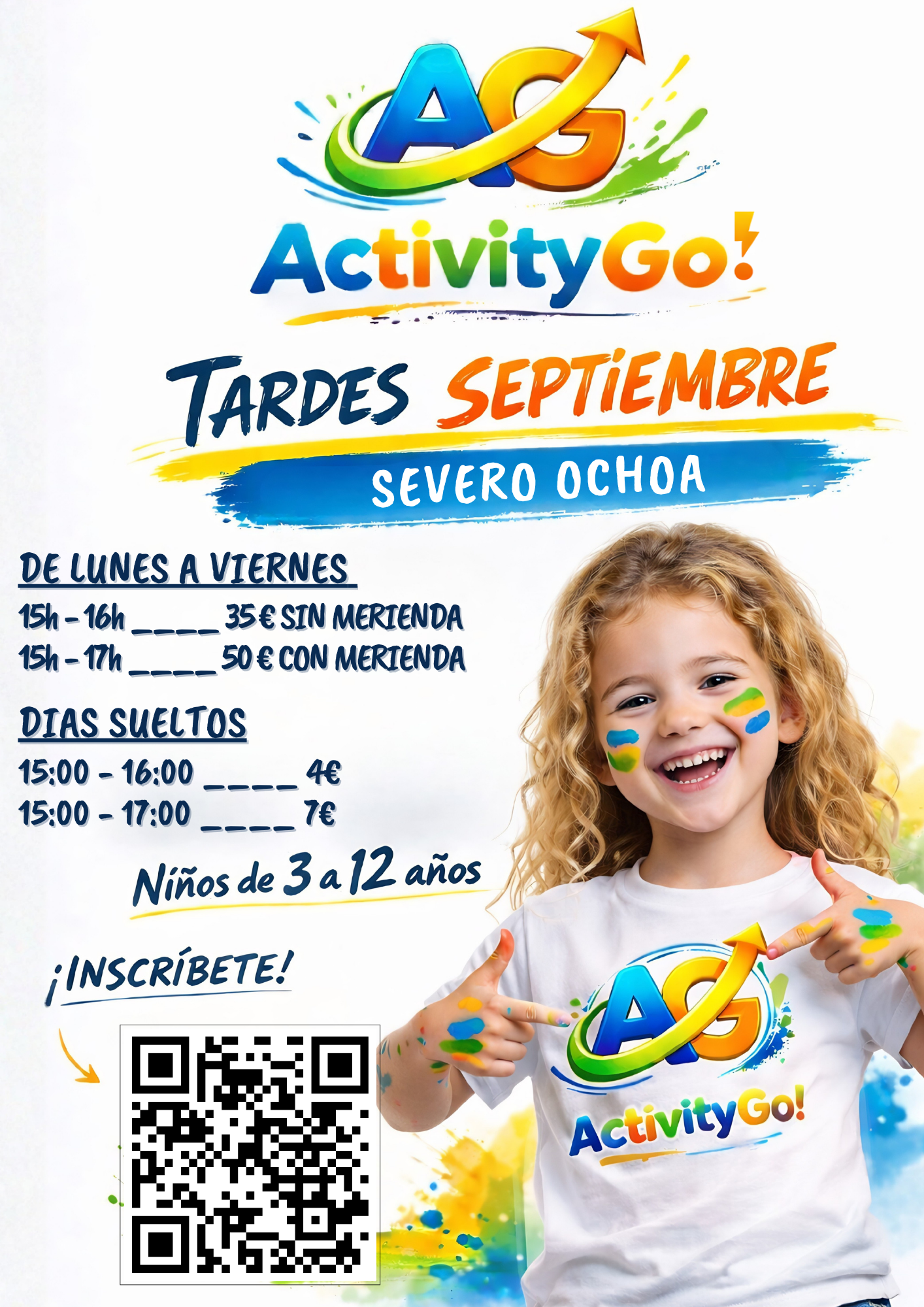 Tardes de septiembre 2026 Severo Ochoa, TDA 2026